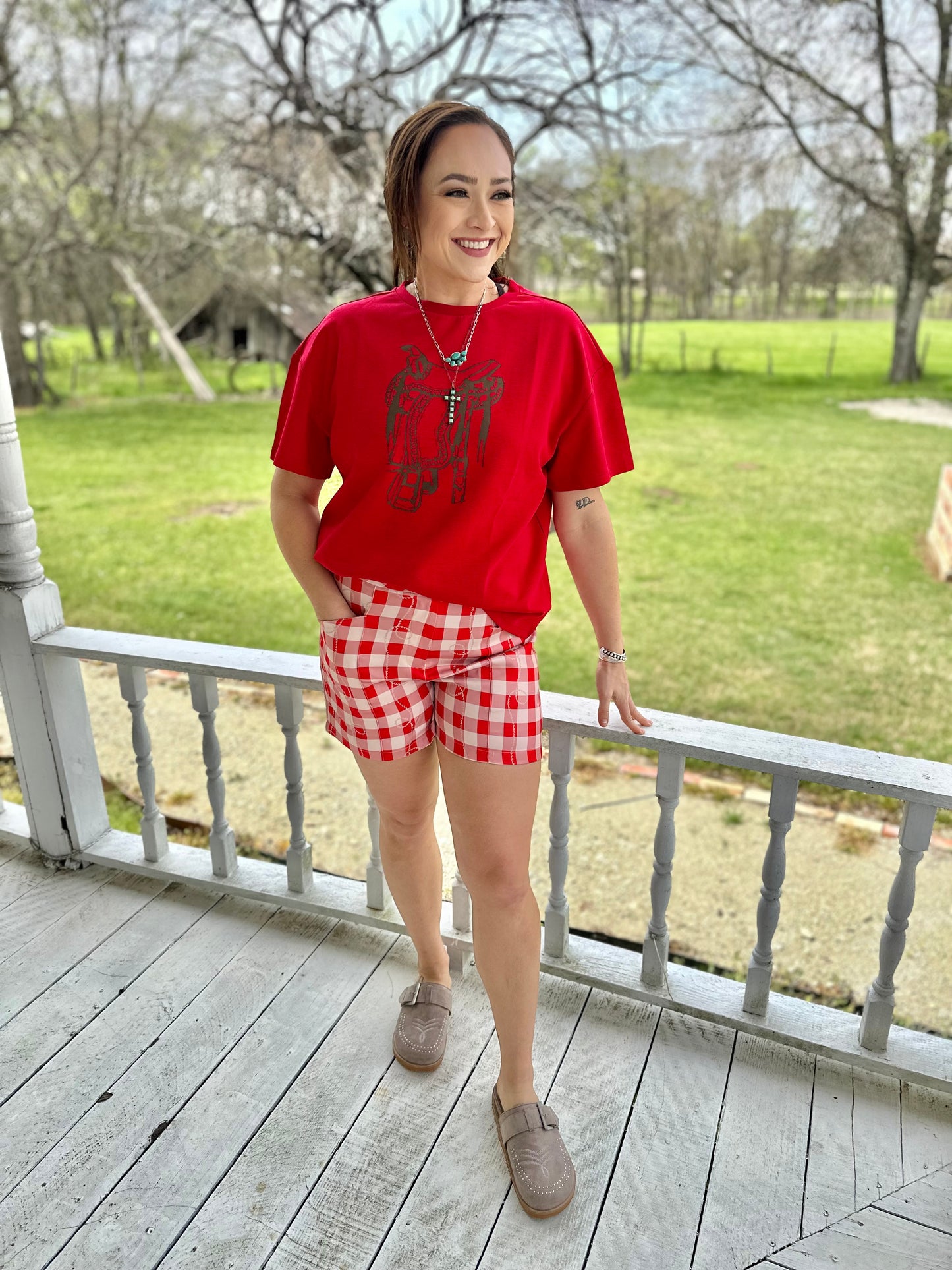 Gingham Gal Shorts