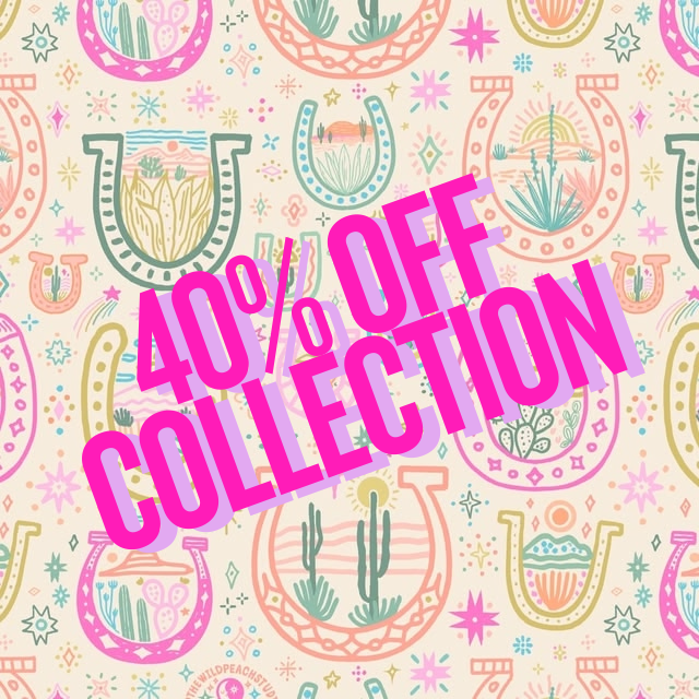 40% OFF...FINAL SALE ON ALL ITEMS!