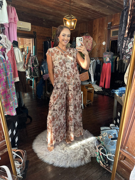 Ram Rod Romper*Final Sale