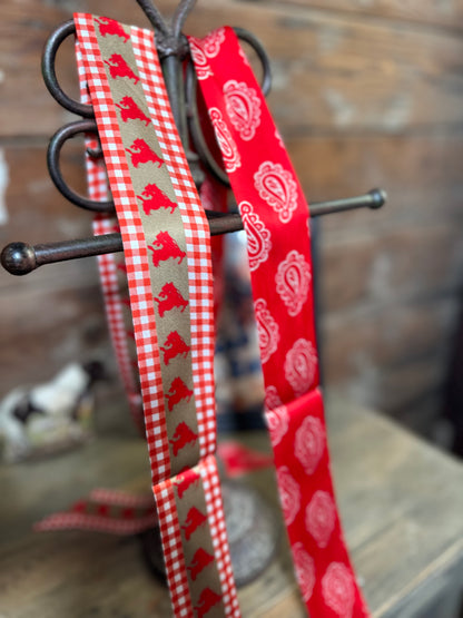 Cow Pony Ties