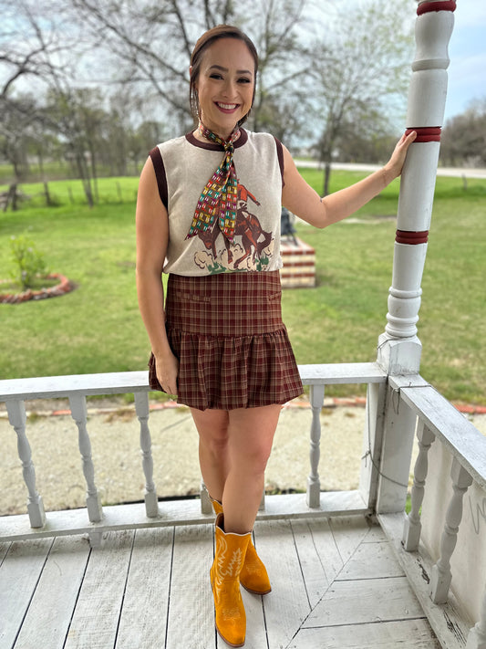 School Girl Skort