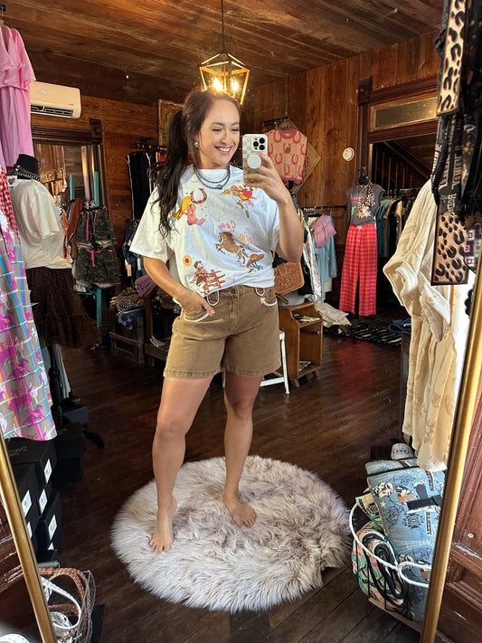 Hi Noon Shorts*Final Sale