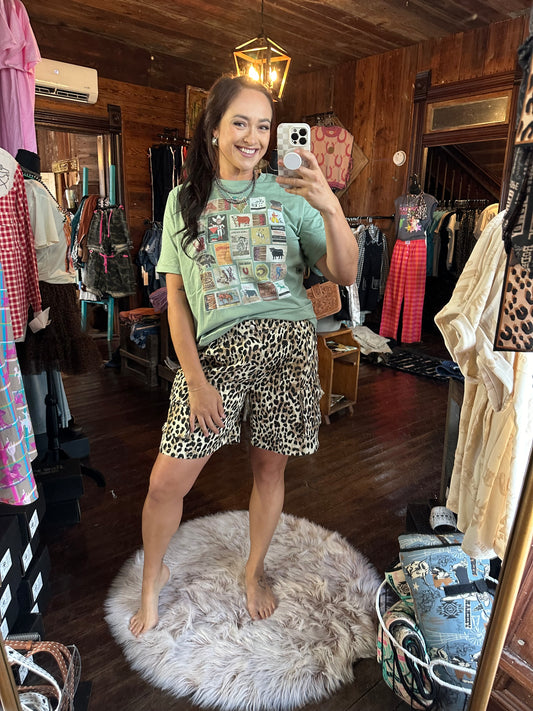 Stamped tee*Final Sale