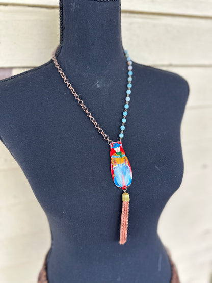 Tin Toy Necklace