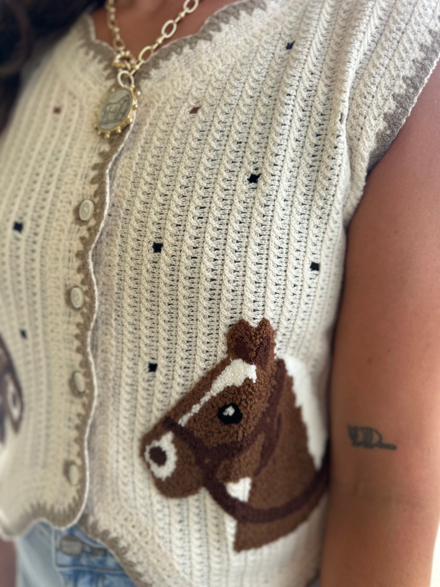 Pony Patches Vest