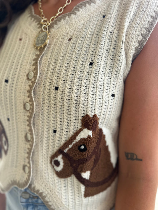 Pony Patches Vest