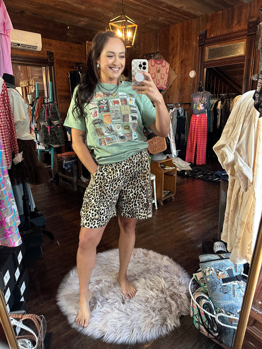 Stamped tee*Final Sale