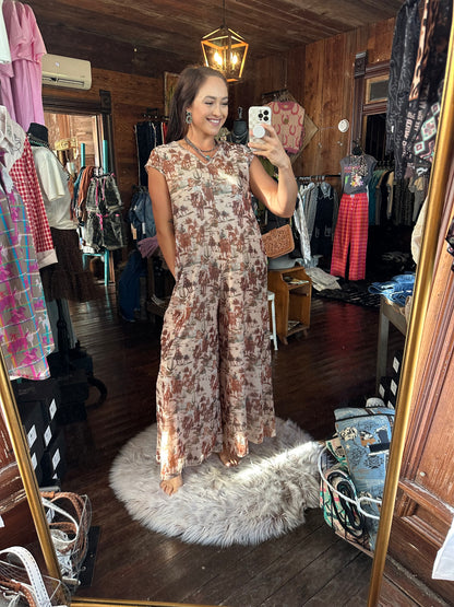 Ram Rod Romper*Final Sale